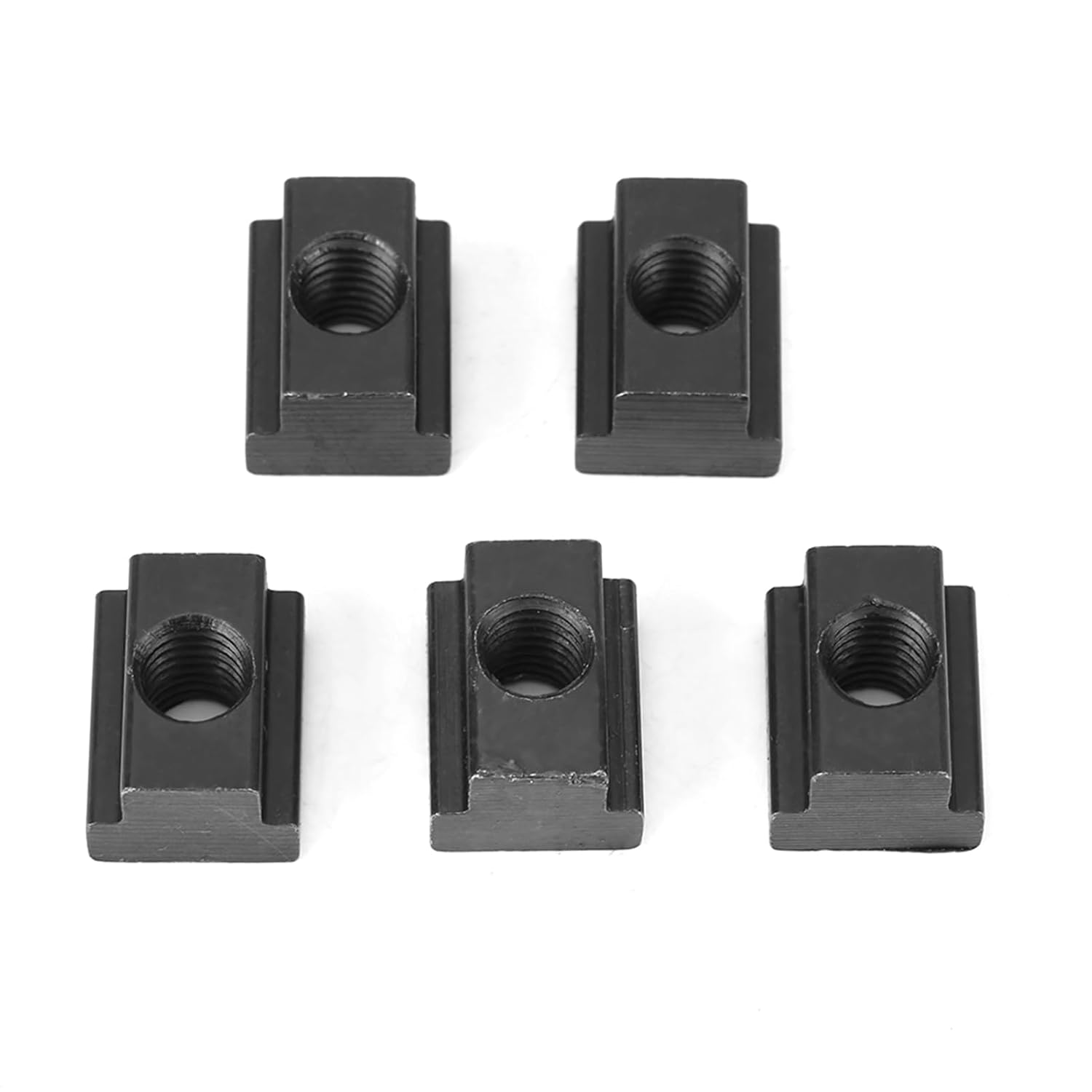 5-Pack of T-Slot Nuts, M8/10 Threads T Slot Nuts for T-Slots in Machine Tool Tables Light Truck Chassis Rail (M10) image number 5