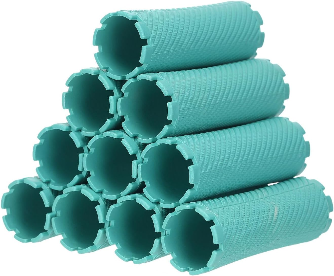 Xinyee 100Pcs Hair Curlers Roller Set 10 Size Rollers Salon Hair Curling Perm Rod Bars for Women Girls Hairdressing Styling Tool image number 6