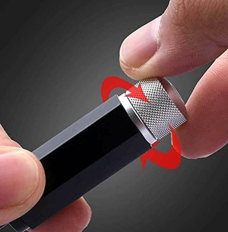 Car Interior Roof LED Star Light USB Atmosphere Starry Sky Night Projector Lamp for Car, Ceiling, Bedroom (Red)