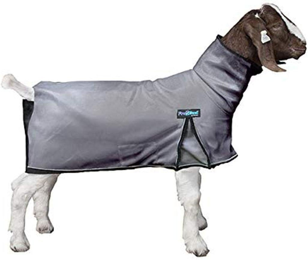 Weaver Livestock Procool&trade; Goat Blanket, Unisex-Adult, Sheep Blanket, 35-3558-B8, Gray, Small