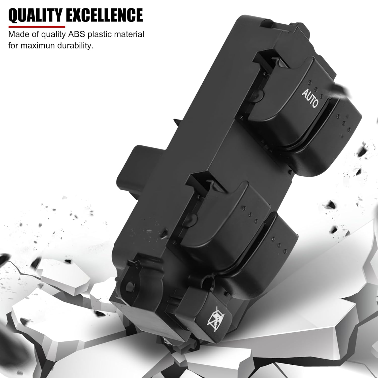 Window Switch,Bp1E-66-350 Car Front Driver Side Window Control Switch for Mazda 3 2004-2010 image number 6