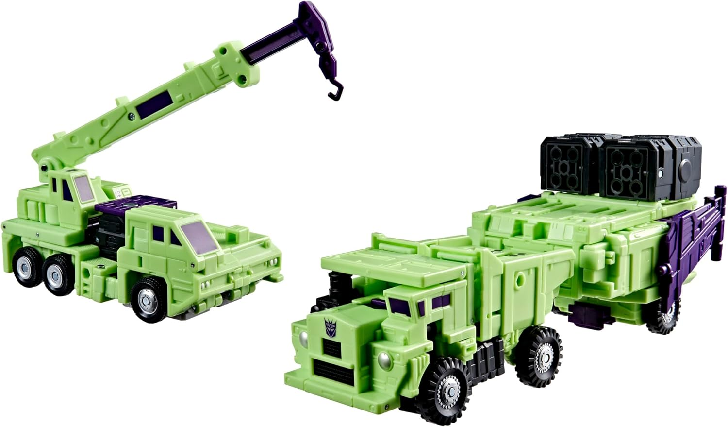 Transformers Studio Series the Transformers: the Movie Constructicon Long Haul & Constructicon Hook, 6.5-Inch Action Figures, Robot Toys for Ages 8+, Superhero Toy image number 1