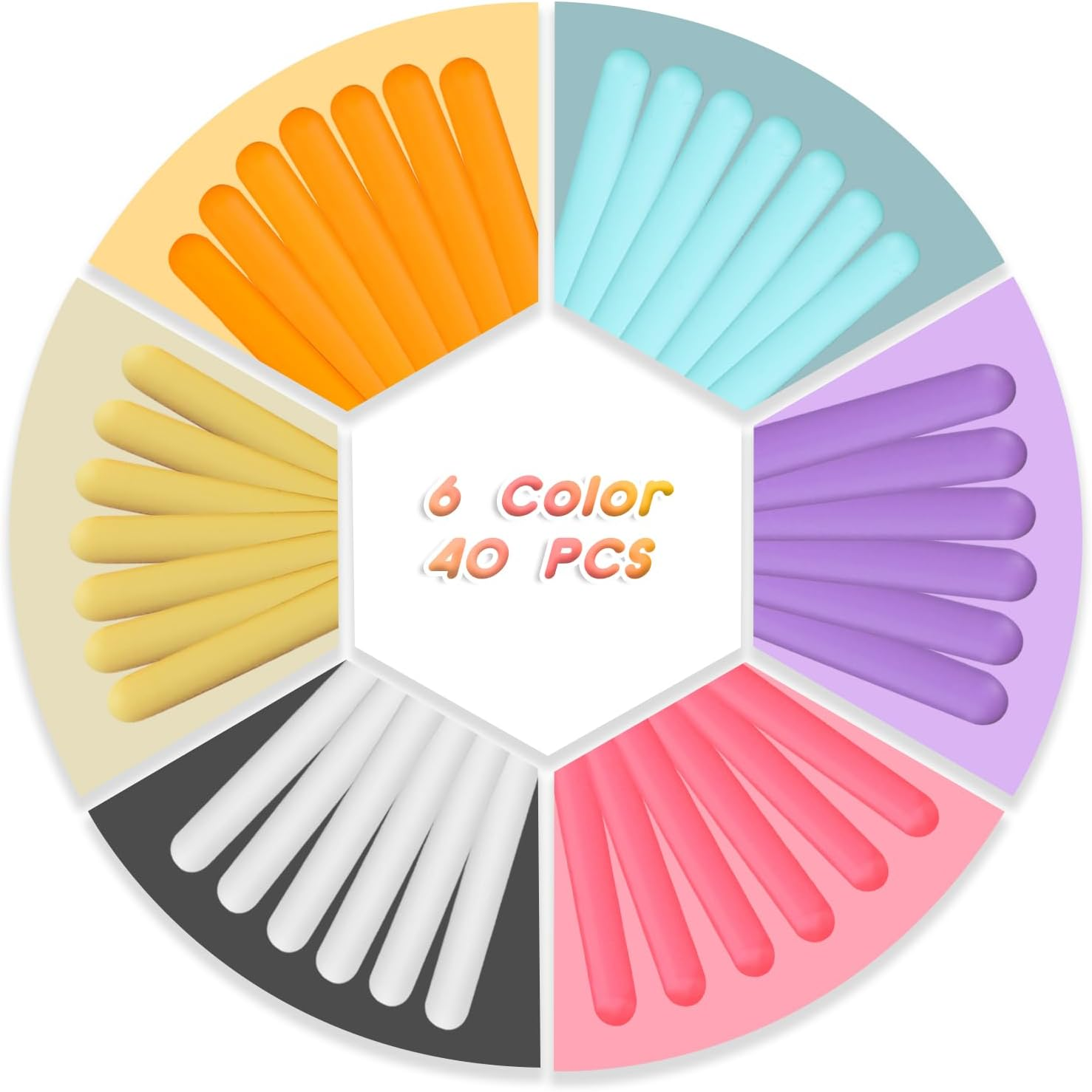 Ddluck Sensorik Activity Board, 29 X 20 Cm, Large Silicone Fidget Toys for Stress Relief, ADHD and Autism, Sensory Toy Activity Board with 40 Sticks for Children from 3 Years and Adults image number 1