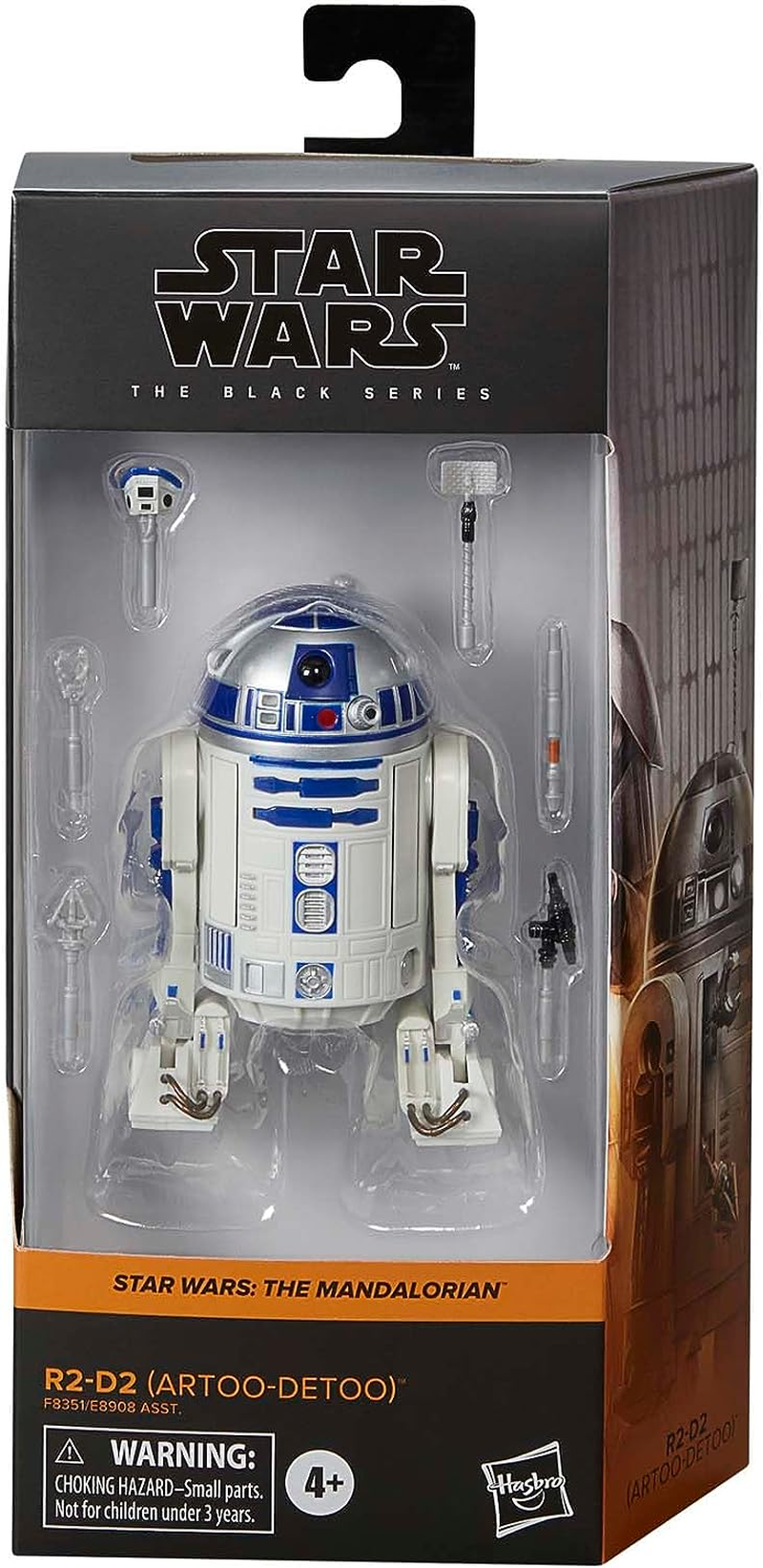 Star Wars the Black Series R2-D2 (Artoo-Detoo), Star Wars: the Mandalorian Collectible 6-Inch Action Figures, Ages 4 and Up image number 2