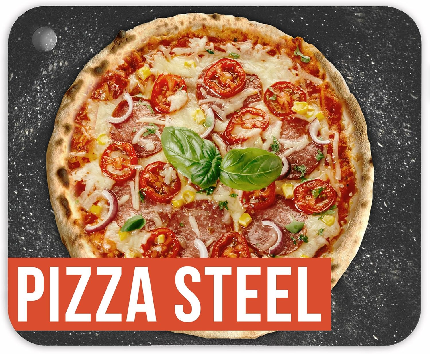 Chef Pomodoro Pizza Steel for Oven, 16 X 13.5 X 0.25 Thick, Baking Steel for Oven, Baking Steel Pizza Stone for Grill and Oven, Original Baking Steel, Artisan Steel image number 2