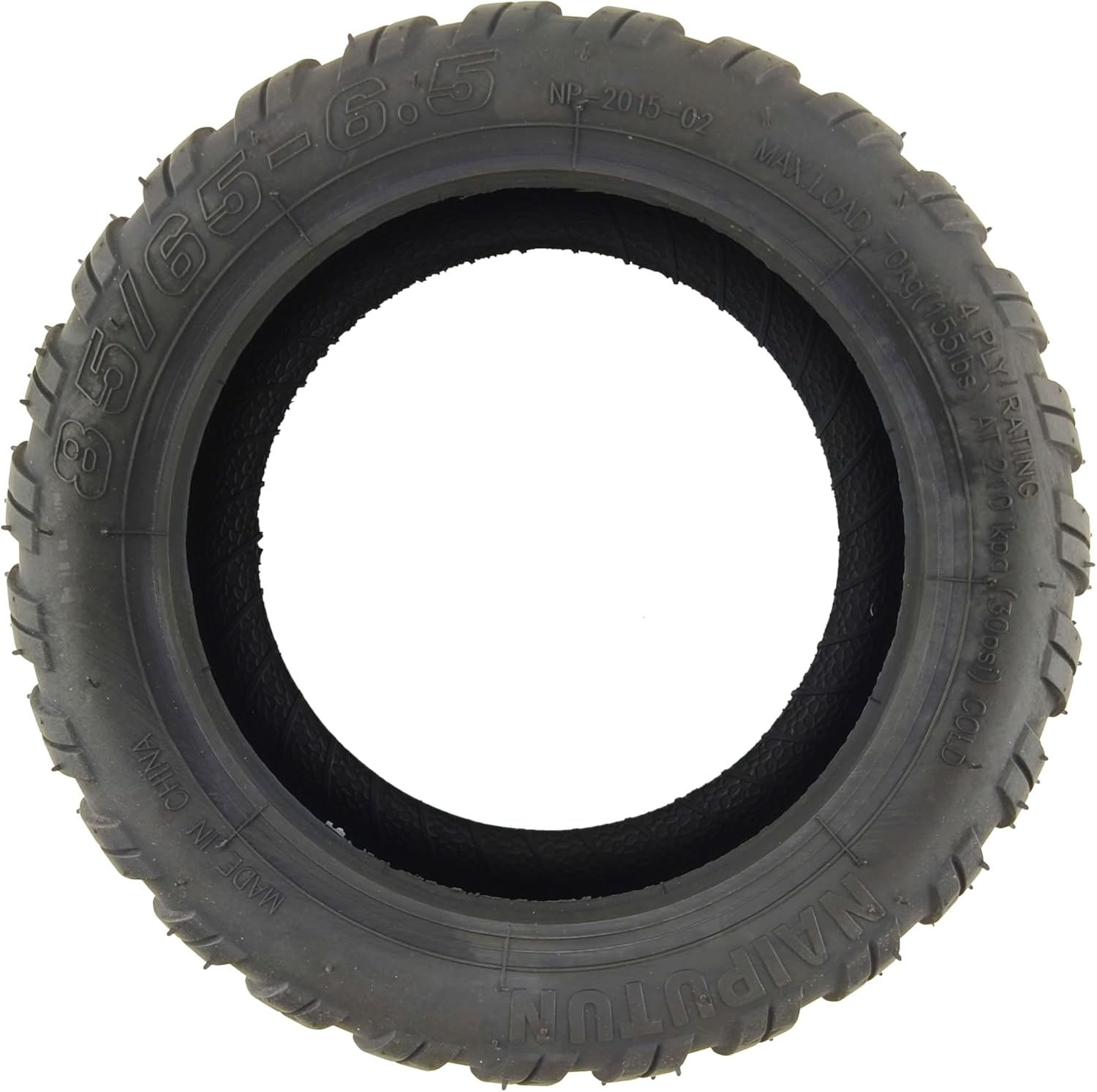 10" 85/65-6.5 Rubber Explosion-Proof Tubeless Tire Replacement for Ninebot Segway Self-Balancing Scooter, Xiaomi Mini Pro, GOTRAX GX2 Hoverboard Electric Scooter Tyre Wheel Parts (1) image number 3
