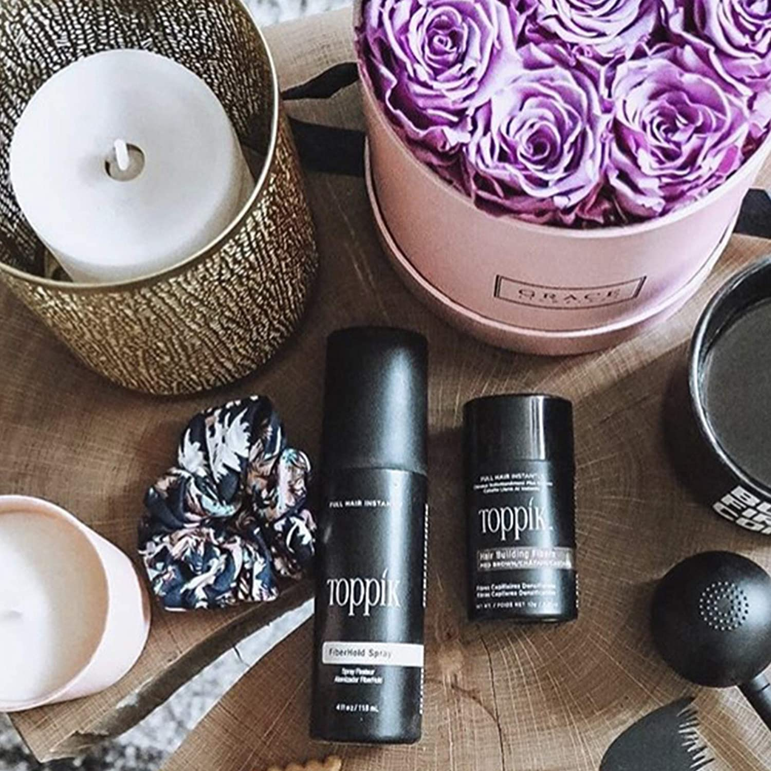 Toppik Fibre Hold Spray - Maintains Hair - Natural & Fuller Look - Pleasant Scent - Easy to Apply - for Men & Women - Long Lasting - Hair Care - Hair Loss Products - 118Ml image number 6