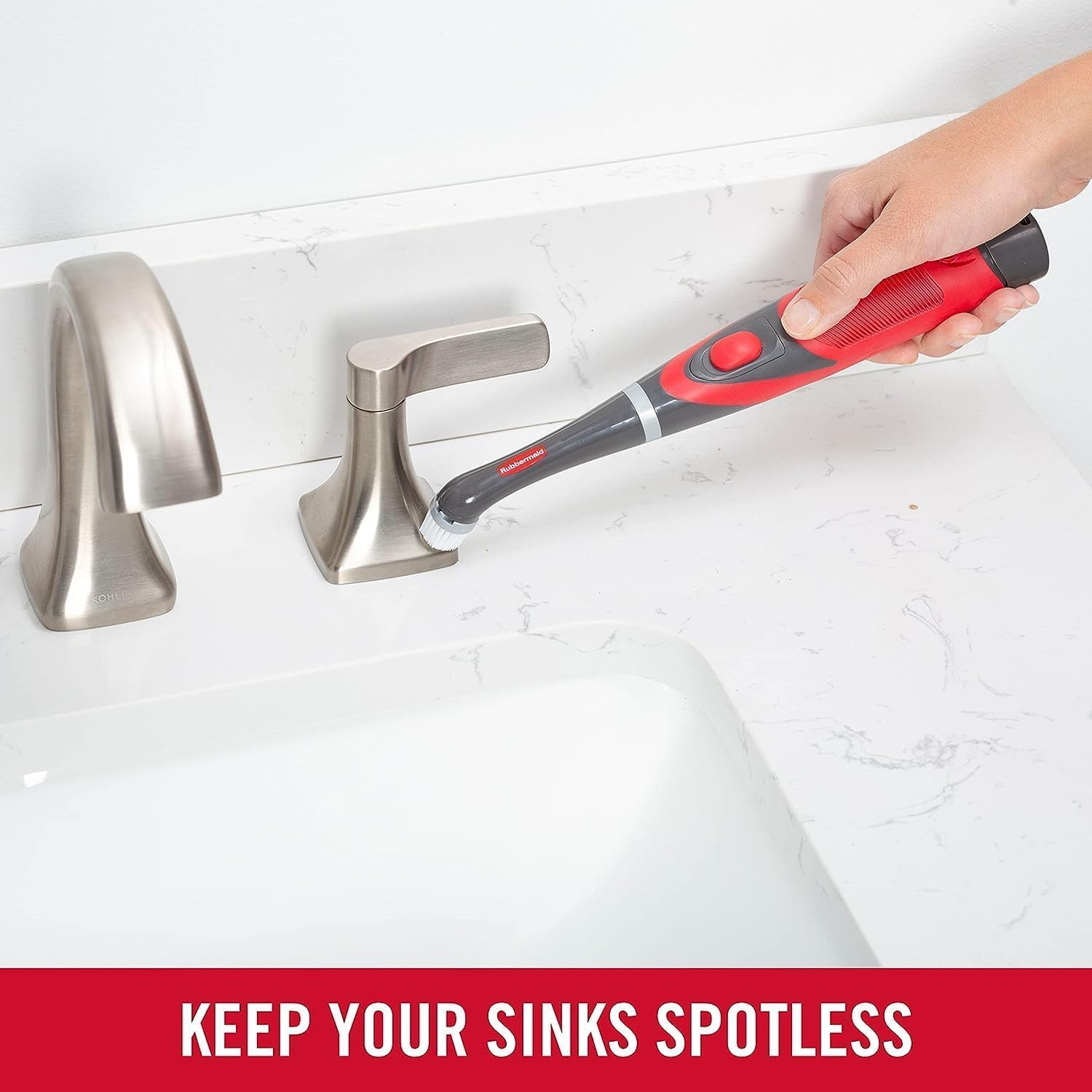 Mumoo Bear Reveal Power Scrubber, Grout&Tile Bathroom Cleaner, Shower Cleaner, and Bathtub Cleaner, Multi-Purpose Scrub Brush image number 2