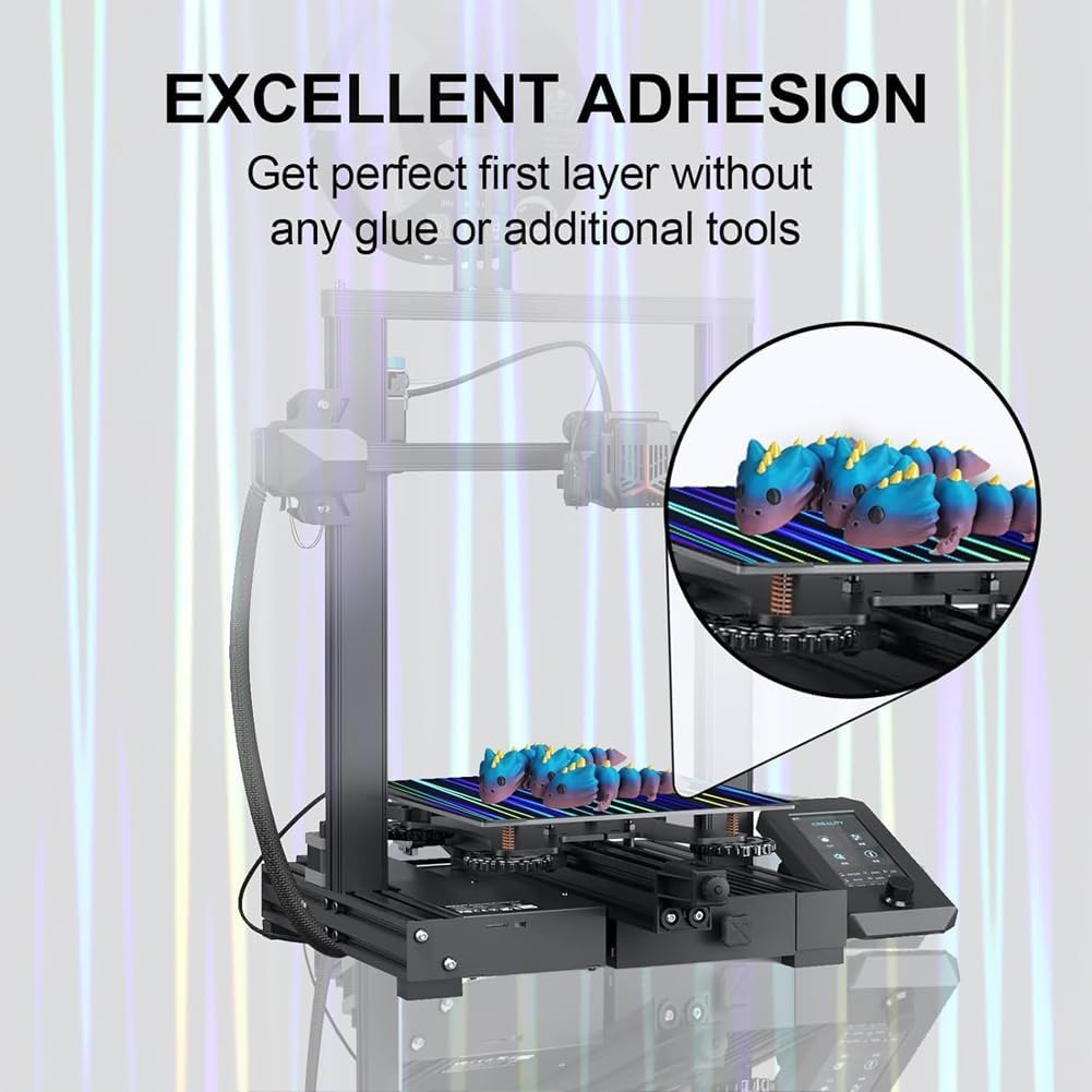 Textured H1H Build Plate 235X235Mm No Magnetic Plate, H1H Spring Steel Sheet for 3/ for 2/3/3 Pro/4/4 Pro image number 5