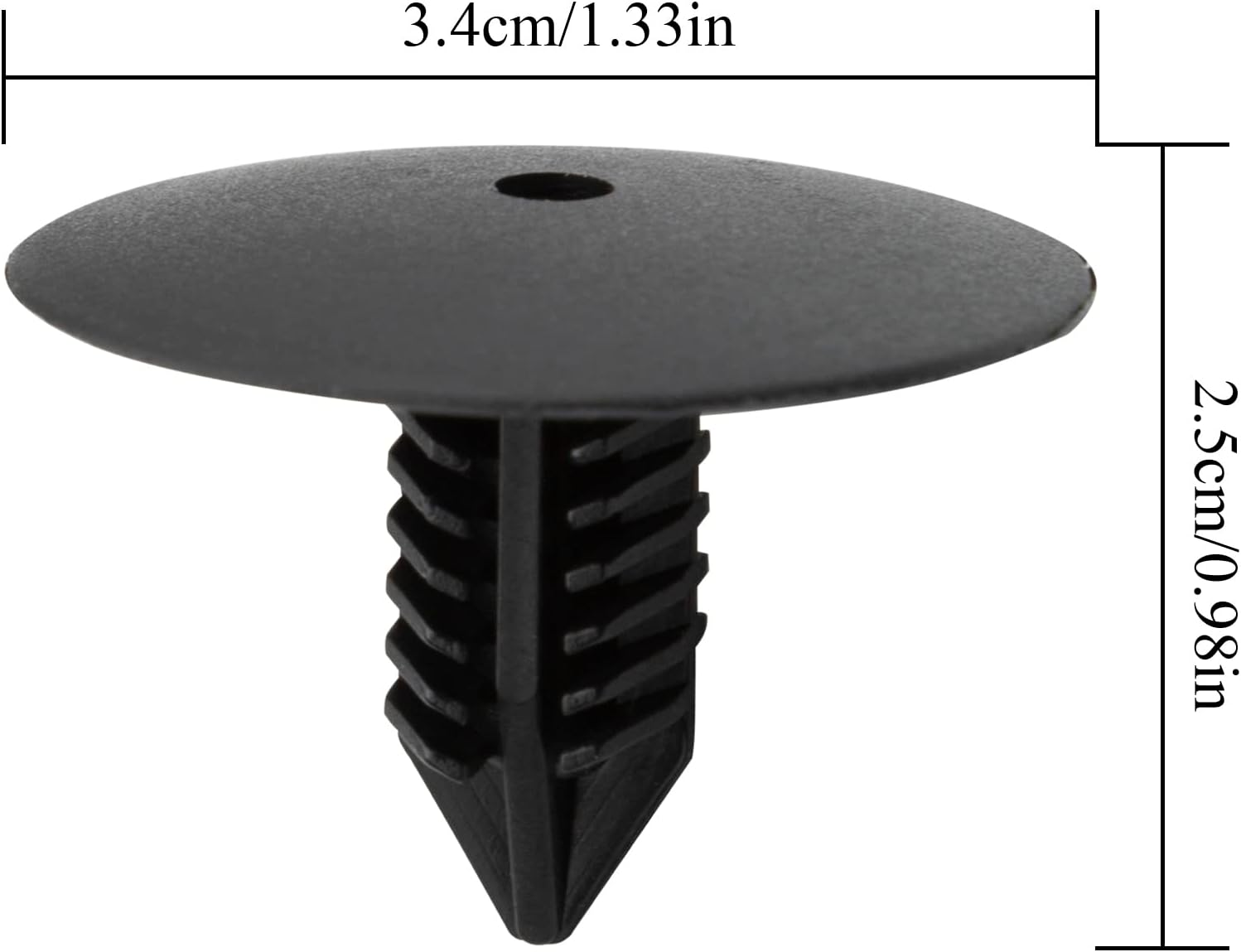 50Pcs Wheel Arch Trim Splash Guard Spruce Clips for Clio Scenic Megane Master Trafic Kangoo Duster Suv Logan 7703077435 image number 2