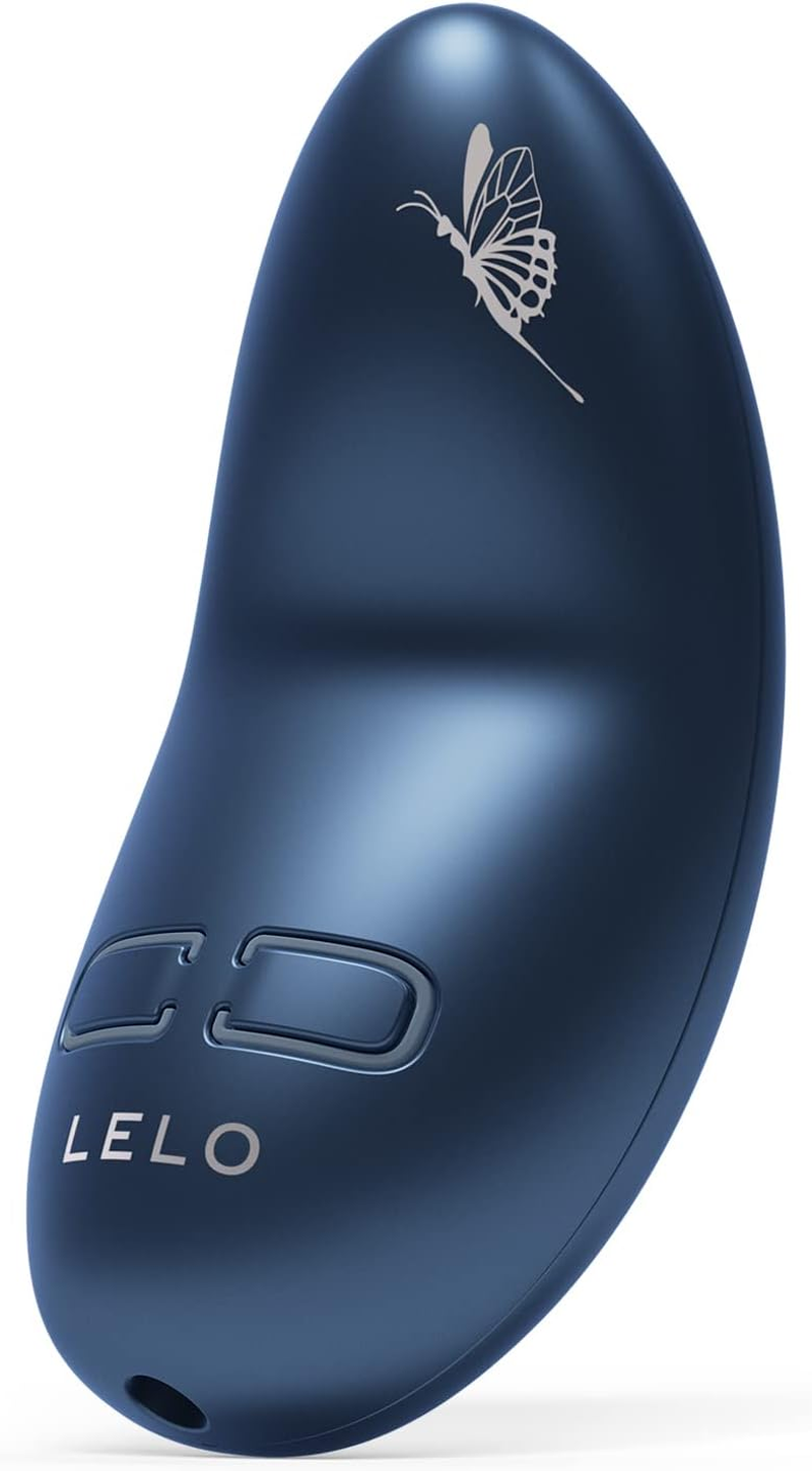 LELO NEA 3 Mini Bullet Vibrator for Woman Female Vibrator Mini Clitoris Vibrator Discreet with 10 Pleasure Settings and Varying Intensities, Pitch Black