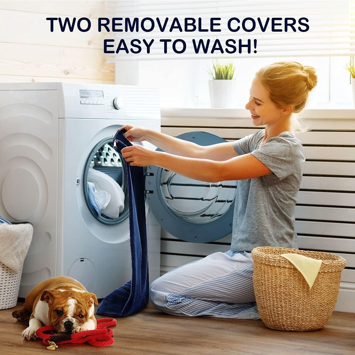 Pet Scene Pet Heating Mat for Dogs Cats, Extra Large Size 90X60Cm,Dog Heated Pad Cat Dog Bed W/Waterproof PVC Cover & Thermal Protection,Dog Heated Mat image number 6