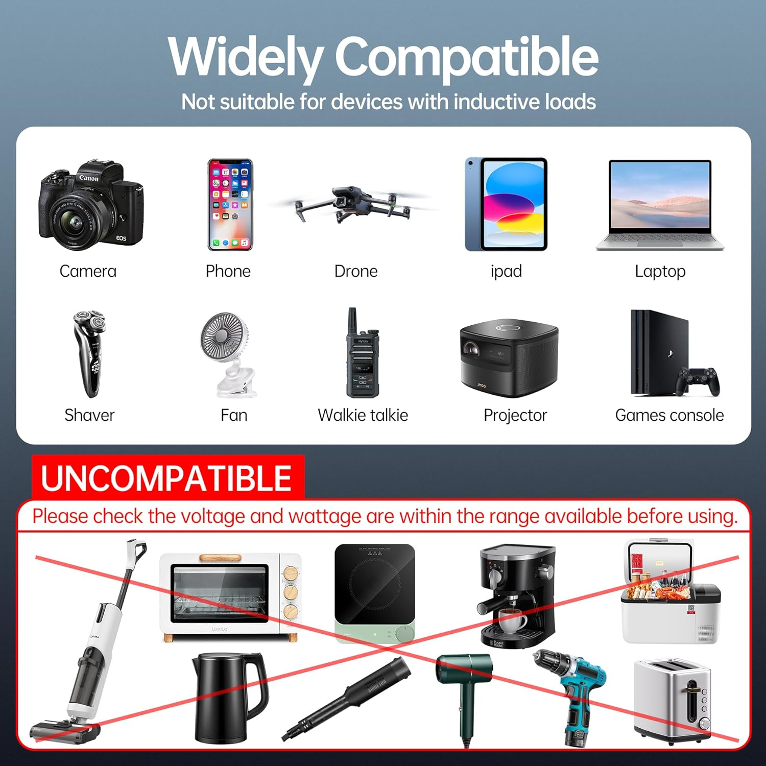 AUCARAUTO 300W Car Power Inverter 12V to 240V Converter, Car Plug Adapter with [65W USB-C] / [18W USB-A] / AC Socket, Car Charger for Vehicles, Aluminium Body - Red - Black image number 6