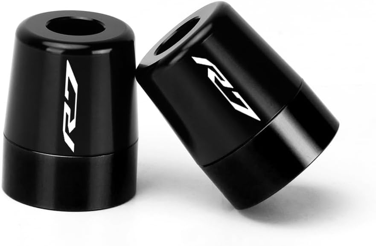Handle Bar Ends Hand Grips Plug Caps Compatible with Yamaha YZF R7 2022 2023 2024 | Motorcycle Balance Pad YZF-R7 YZFR7 Accessories image number 3