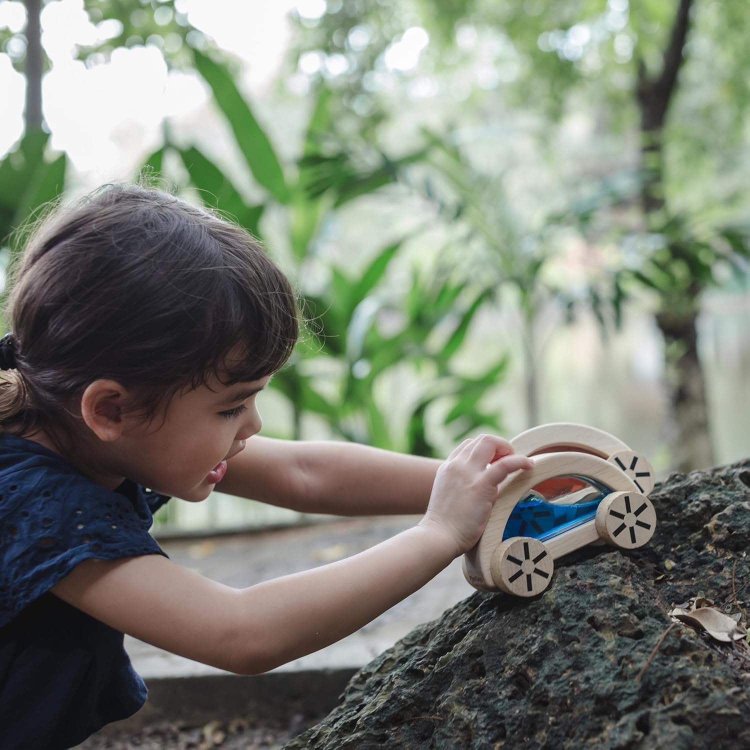 Plantoys - Wautomobile- Blue image number 2