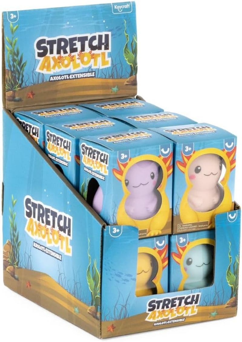 Keycraft Stretch Axolotl &ndash; a Squishy Stretch of Joy image number 4