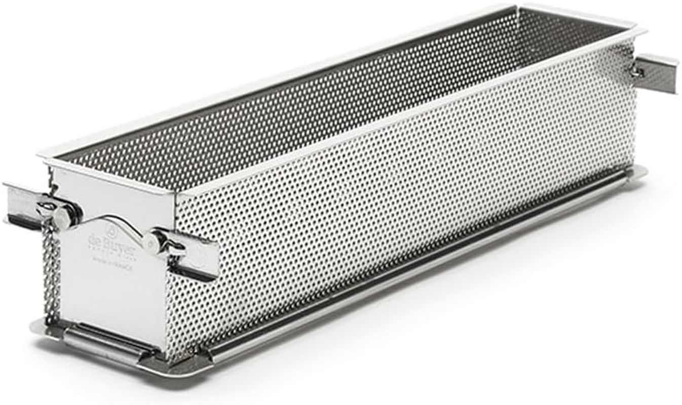De Buyer Perforated Geoform Folding Loaf Pan - 350X70X75Mm image number 1