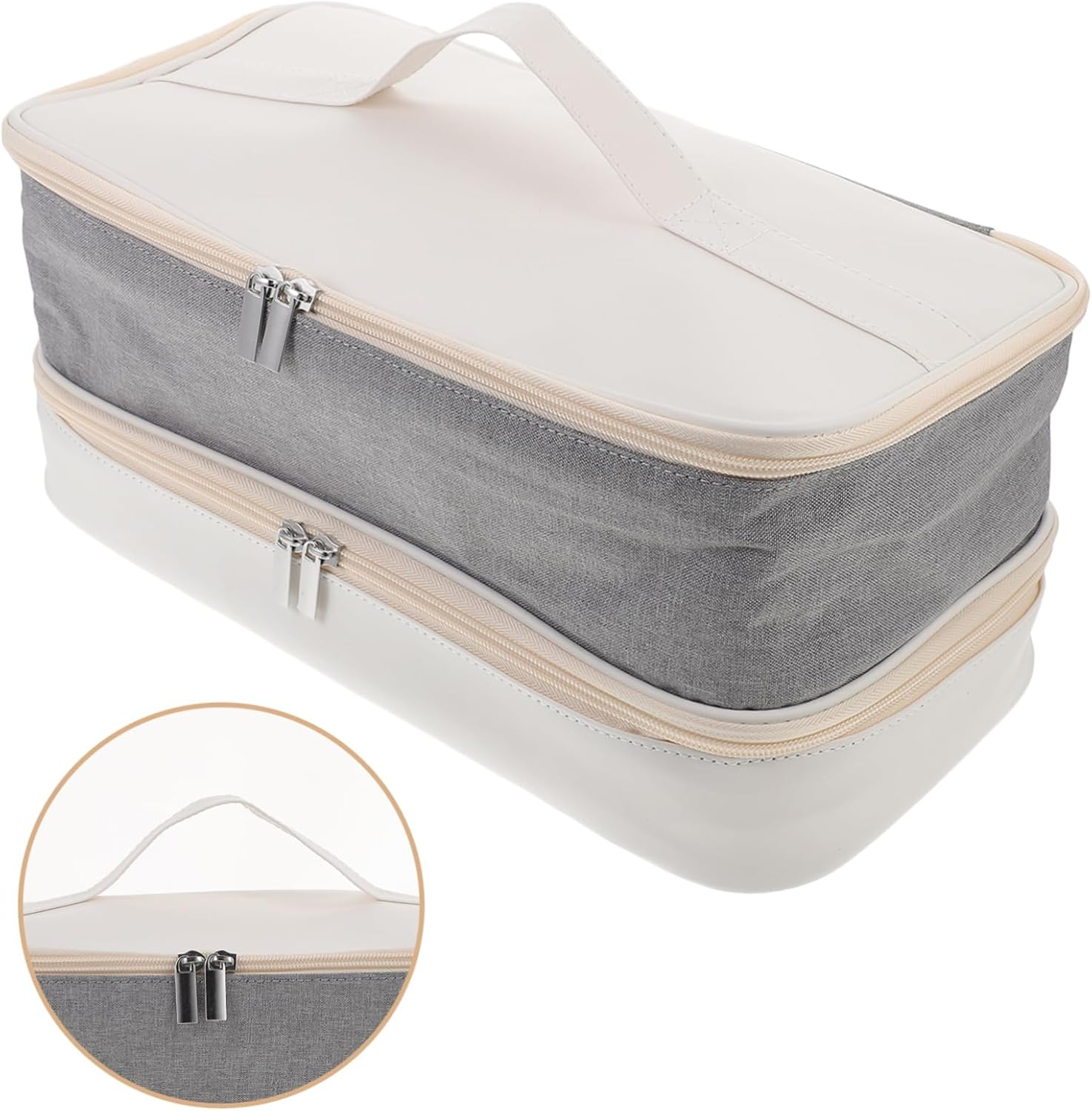 VICASKY Hair Tool Travel Case Hair Dryer Organizer Bag Travel Carry Bag for Women