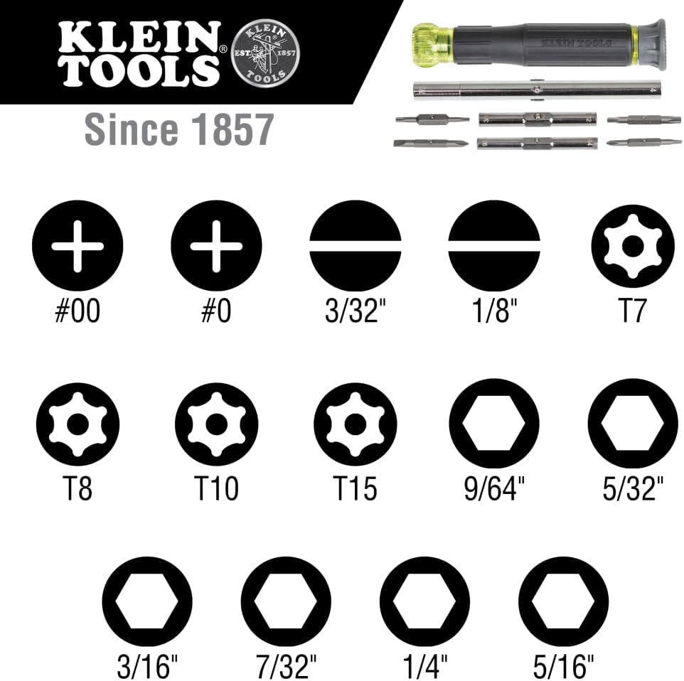 Klein Tools A-32314 Electronic14-In-1 Screwdriver image number 5
