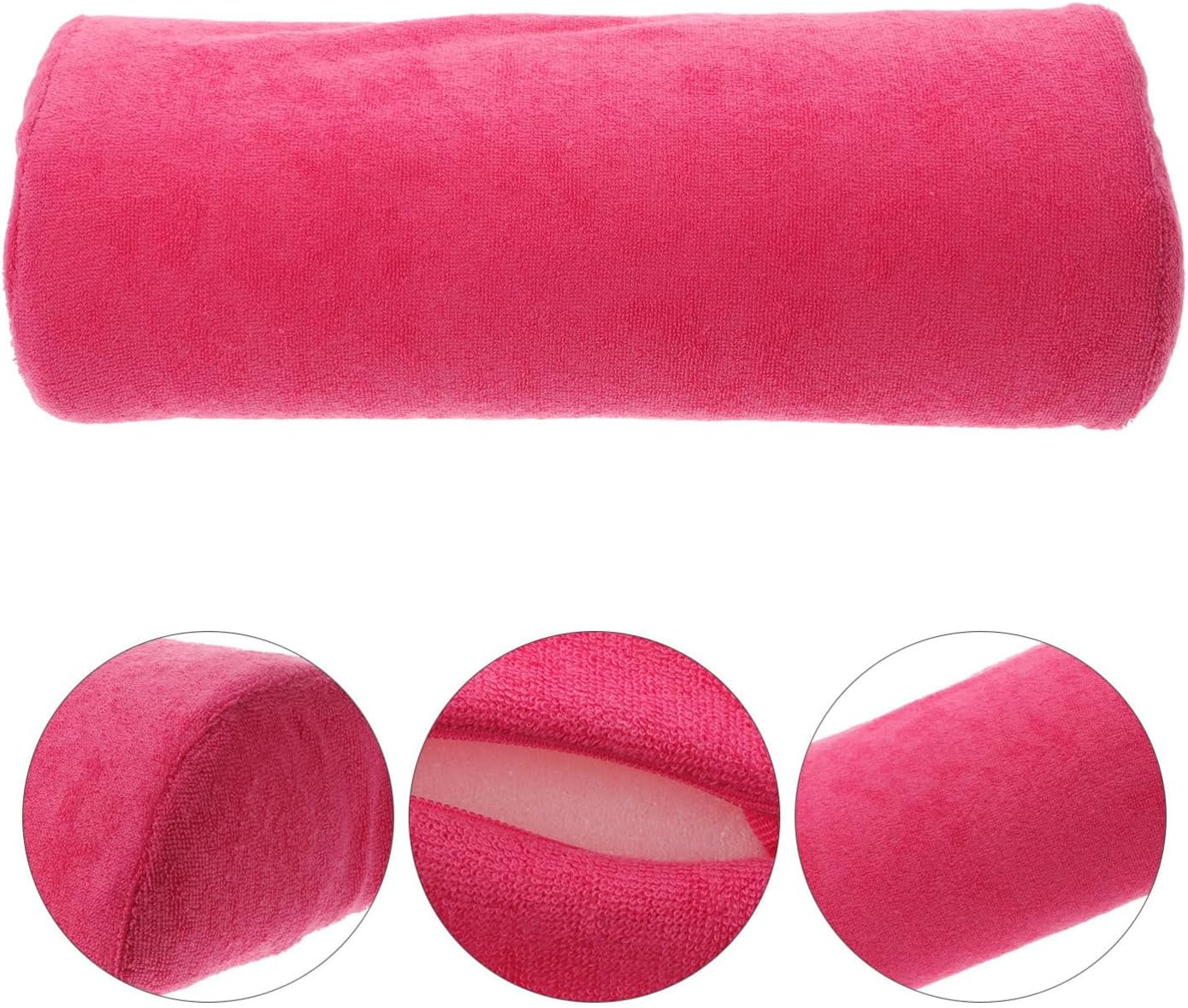 ELAYARD Nail Arm Rest Pillow for Manicure Shaped Hand Support Mat Comfortable Design to Reduce Wrist Fatigue for Professional Nail Art Easy to Clean and for Salons and Home Use image number 4