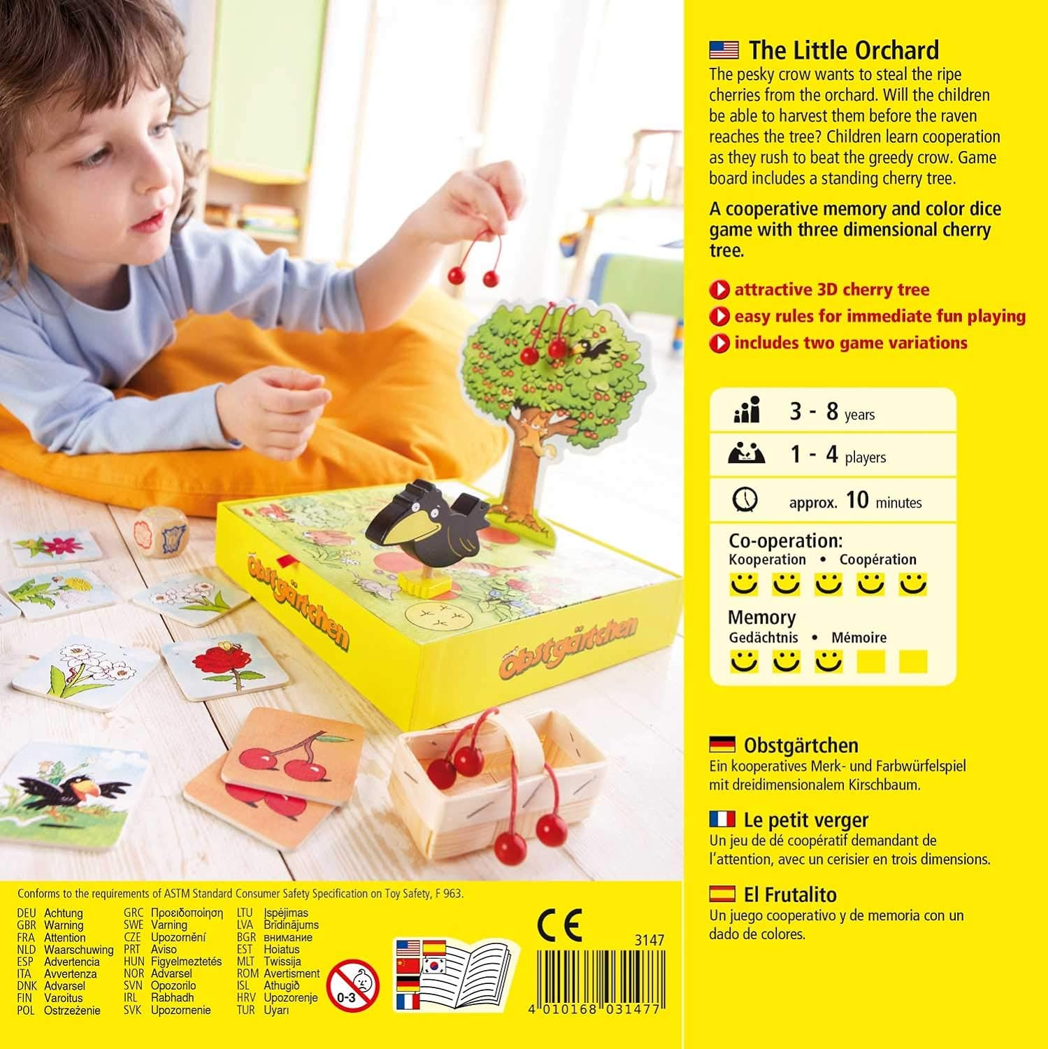 HABA 3147 Board Game the Little Orchard image number 4