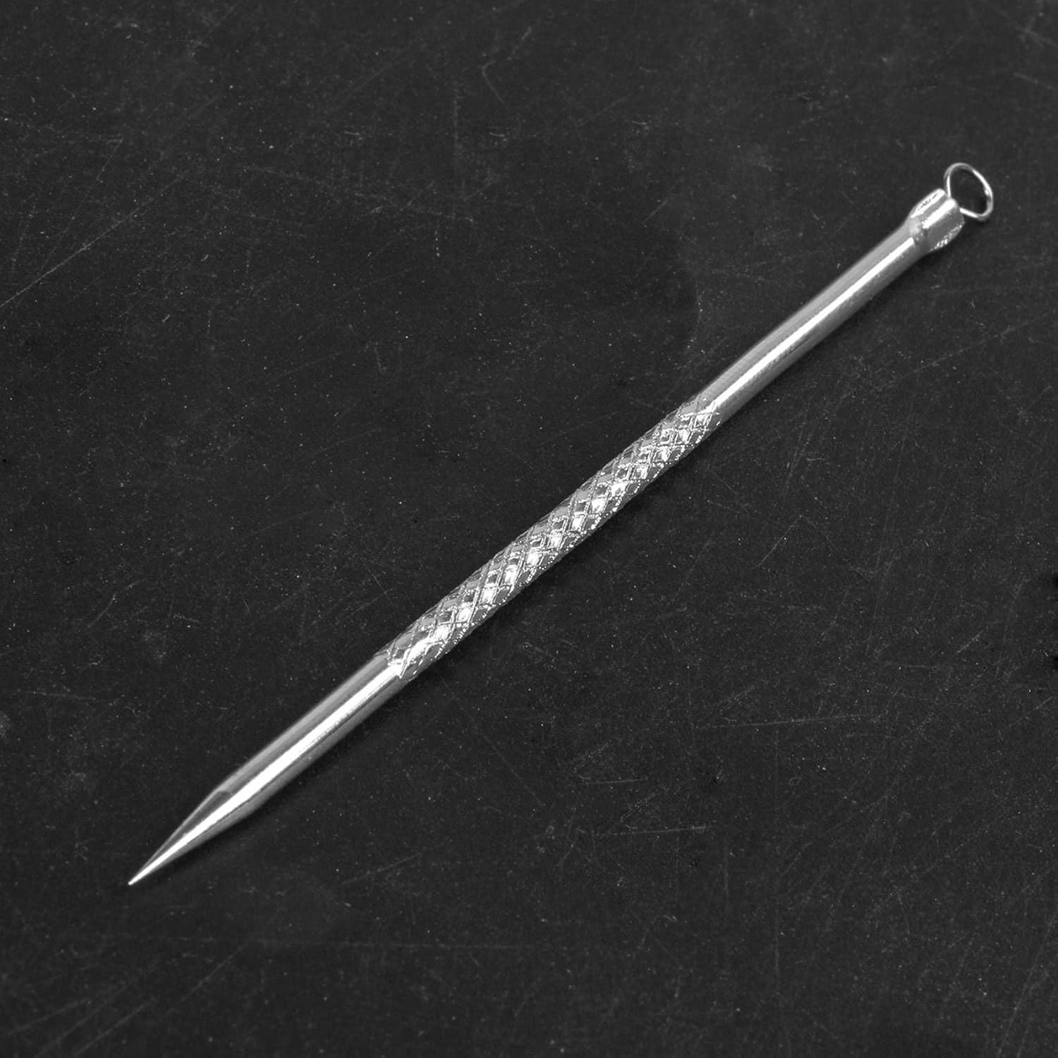 3X Blackhead Remover Cleaner Tool Acne Blemish Needle Pimple Spot Extractor Pin image number 3