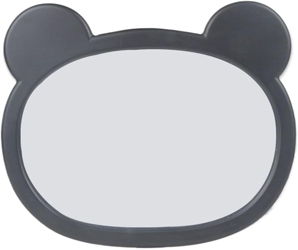Car Seat Mirror 360 Degree Rotation - Rear Facing Mirror for Baby Car Seat | with Cartoon Frame Safety Shatterproof Rearview for Observation Travel Registry Stroller Daily Road Trips image number 1