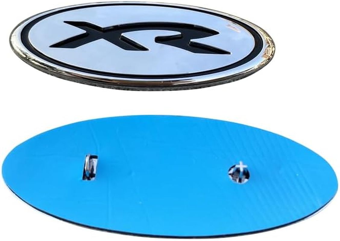 XR Front Grill & Rear Boot Badge Set of 2 for Ford BA BF Series Falcon XR6 XR8 Sedan Ute image number 2