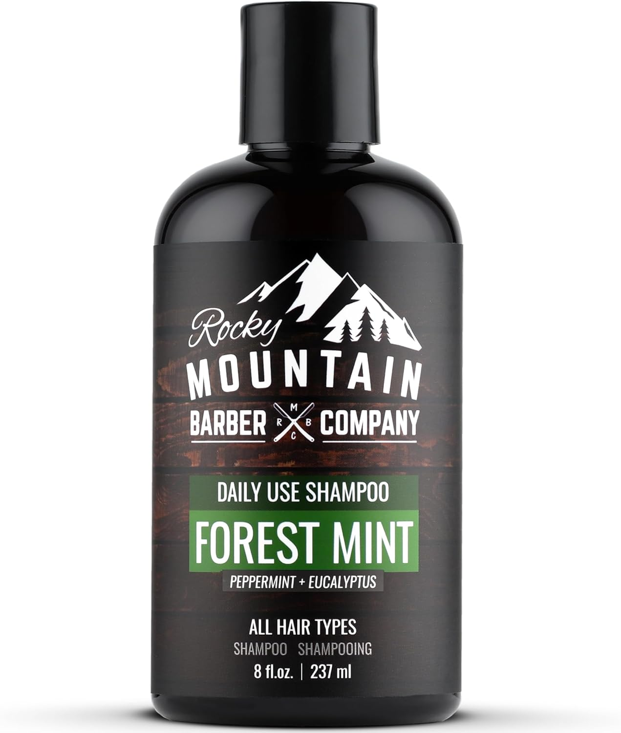 Men'S Shampoo - Tea Tree Oil, Peppermint & Eucalyptus for All Hair Types - Prevents Dry Itchy Scalp - Paraben, SLS & DEA Free - 240Ml - By image number 4