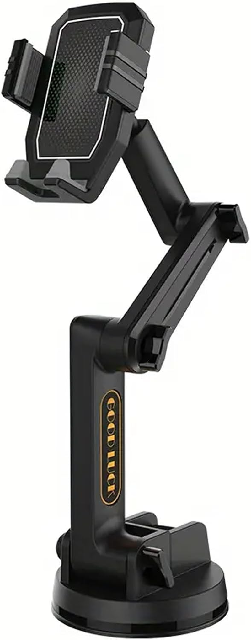 MAEZOE Truck Phone Holder Mount, Heavy Duty Car Phone Holder, Dashboard Windshield Phone Holder 16.9 Inch Long Arm, Widened Suction Cup Compatible with Pickup Truck, Commercial Truck image number 2