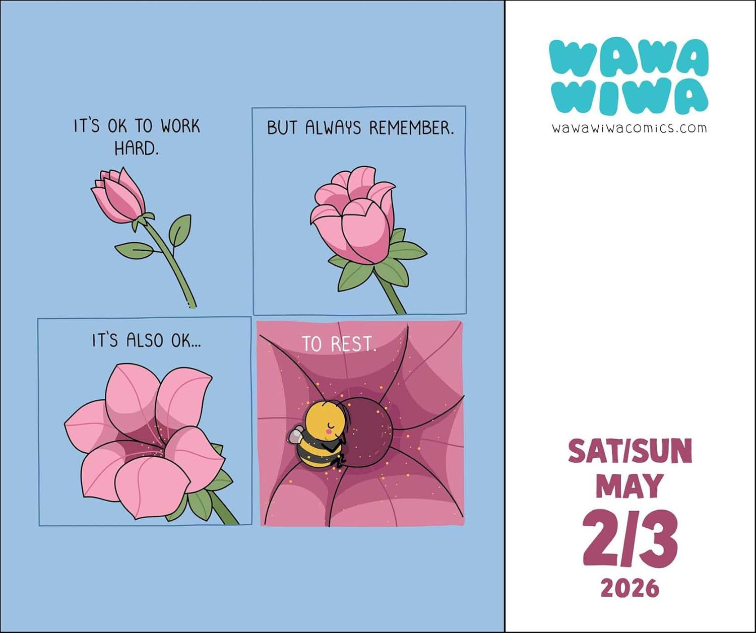 Wawawiwa'S a Beautiful Day 2026 Day-To-Day Calendar image number 1