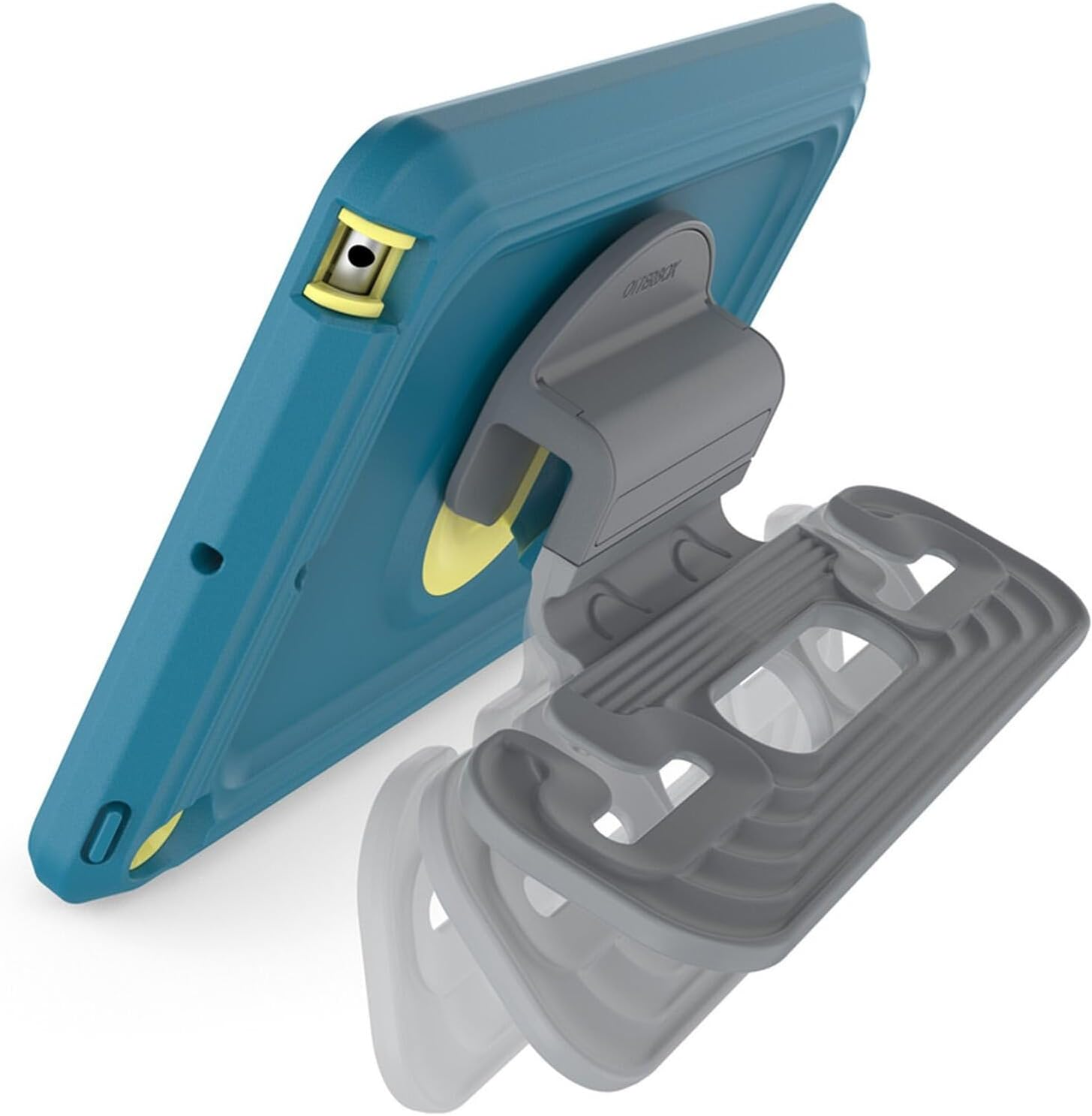 Otterbox Kids Easygrab Multi-Use Case Stand - Gunmetal Gray, Kids Tablet Case Handle for Car image number 2