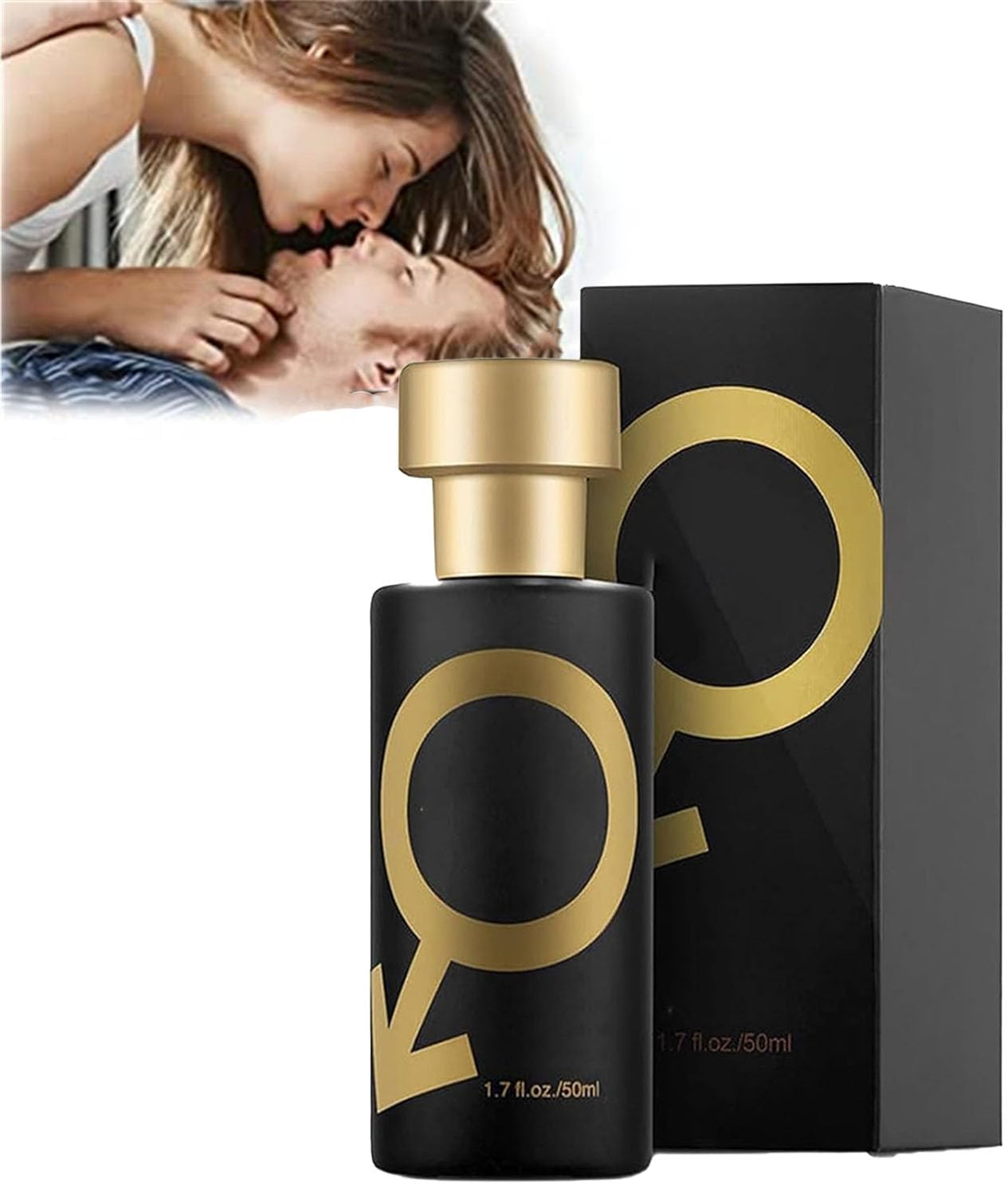 GENTERUN Cupid Hypnosis Cologne for Men, Men'S Pheromone Cologne, Long Lasting Pheromone Perfume Spray, Romantic Glitter Date Perfume (1PCS) image number 2