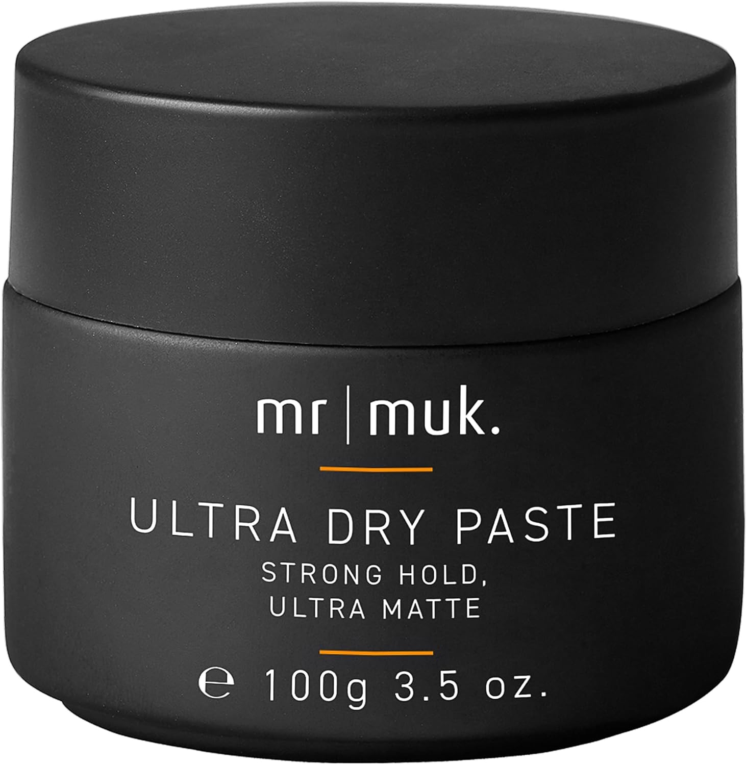 MUK. Mr Muk Ultra Dry Paste - Strong Hold Texturising Paste for Men'S Hair Styling. Matte Finish, Volume Boost & Long Lasting Control. Non Greasy, Water Soluble Formula for Easy Application, 100G