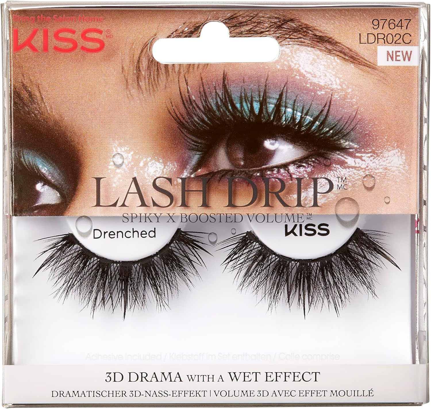 KISS Lash Drip Strip Lash - Drenched image number 1