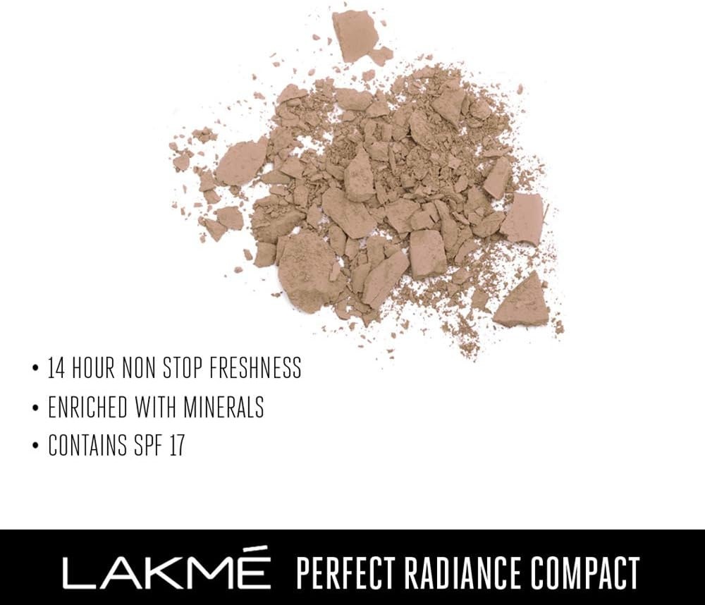 Lakme Perfect Radiance Compact, Beige Honey 05, 8G