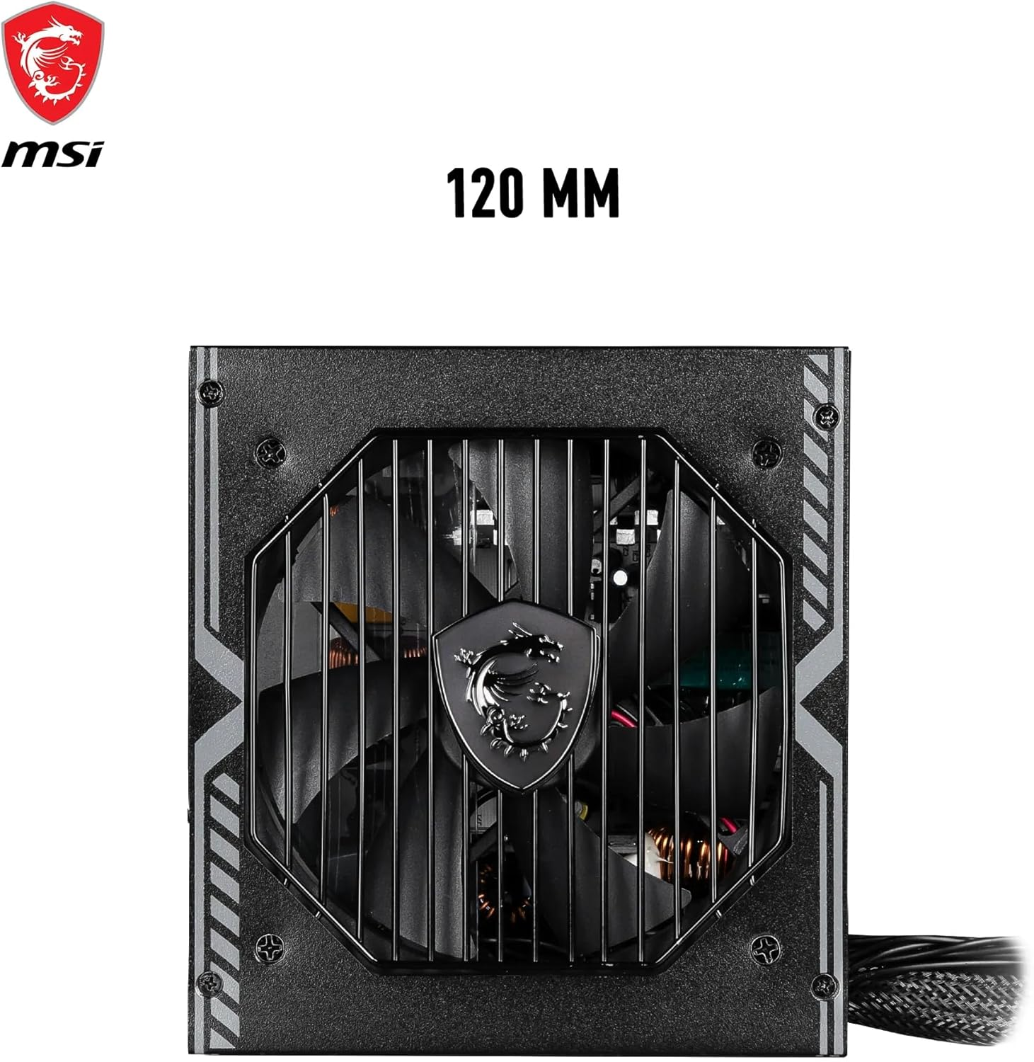 MSI MAG A750BN PCIE 5.0 Power Support, 750W, 80 plus Bronze, Pcie 5.0 GPU Support, ATX PSU image number 5