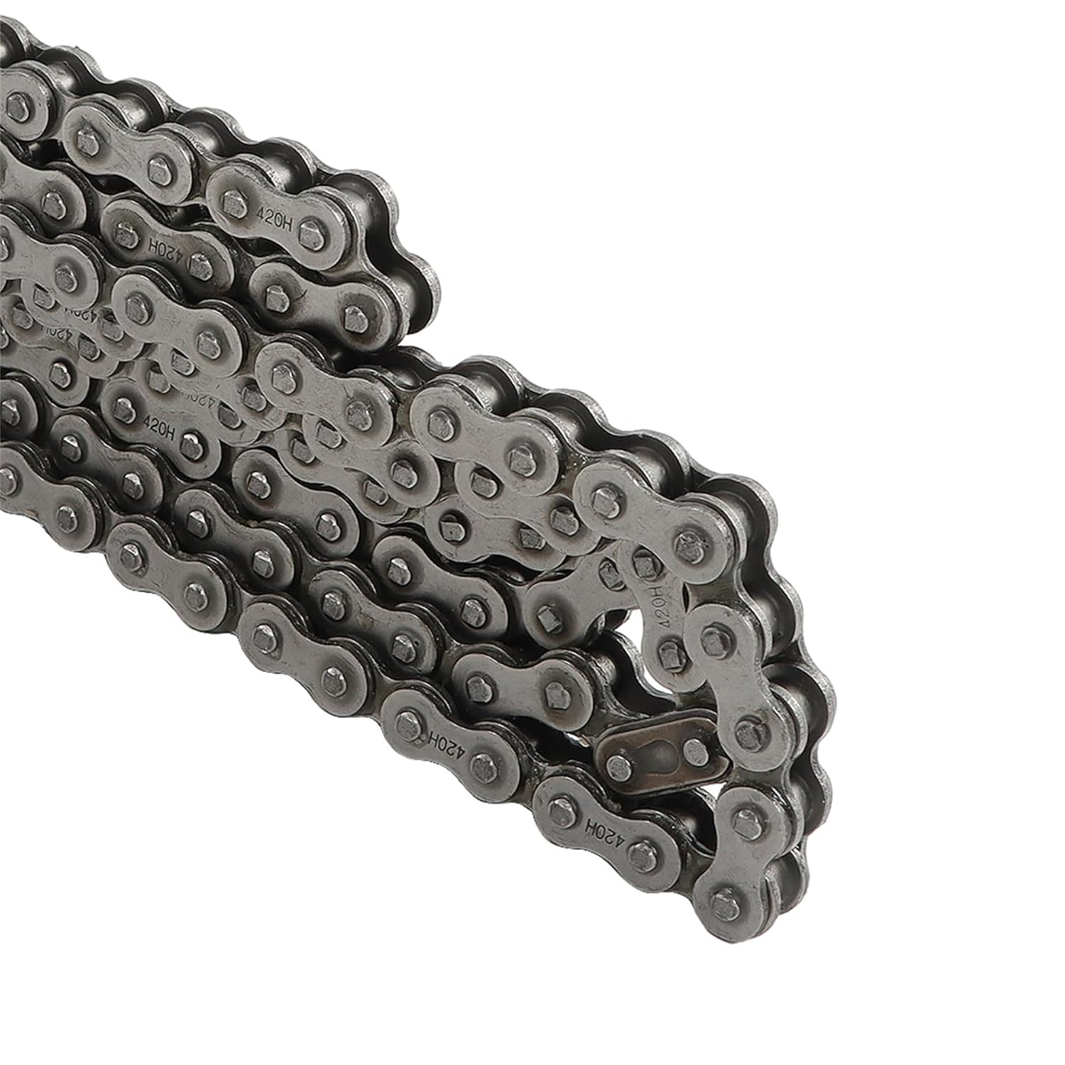 420 Size 120-Link Drive Chain with Joiner Link Replacement for 110Cc/125Cc ATV, Pit Dirt Bike and Buggy image number 4