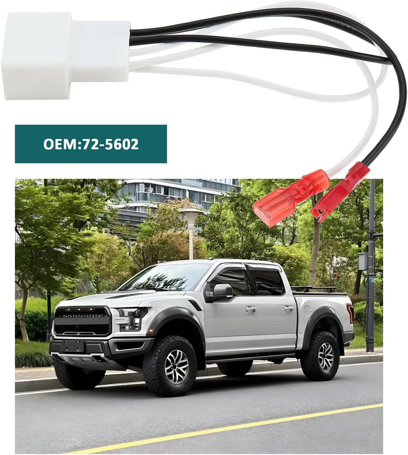 Ecsing 2Pcs Car Speaker Harness Plug Connector 72-5602 Compatible with Ford Compatible with Mazda Speaker image number 2