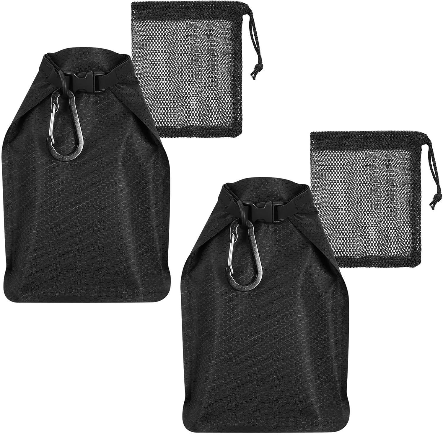 2 Pack Travel Soap Bag, Waterproof & Leakproof Soap Bar Case, Portable Soap Holder Travel Case, Soap Container Bag, Foldable Travel Soap Pouches for Shampoo Bars Travel Camping Enthusiasts (Color A)