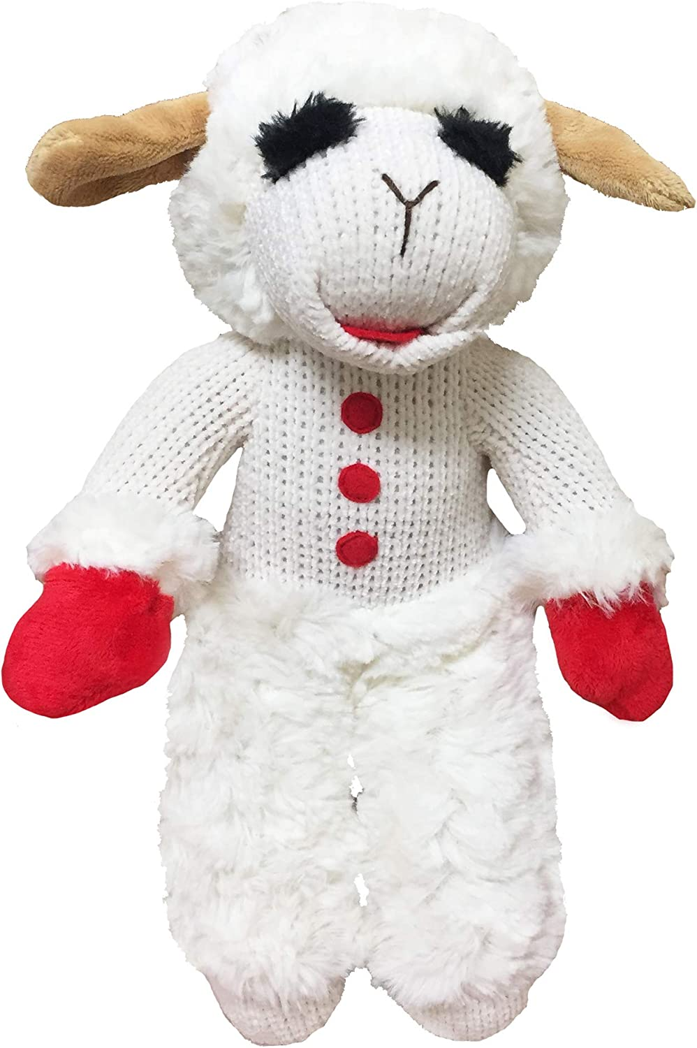 Multipet Standing Lamb Chop 13" Dog Toy By