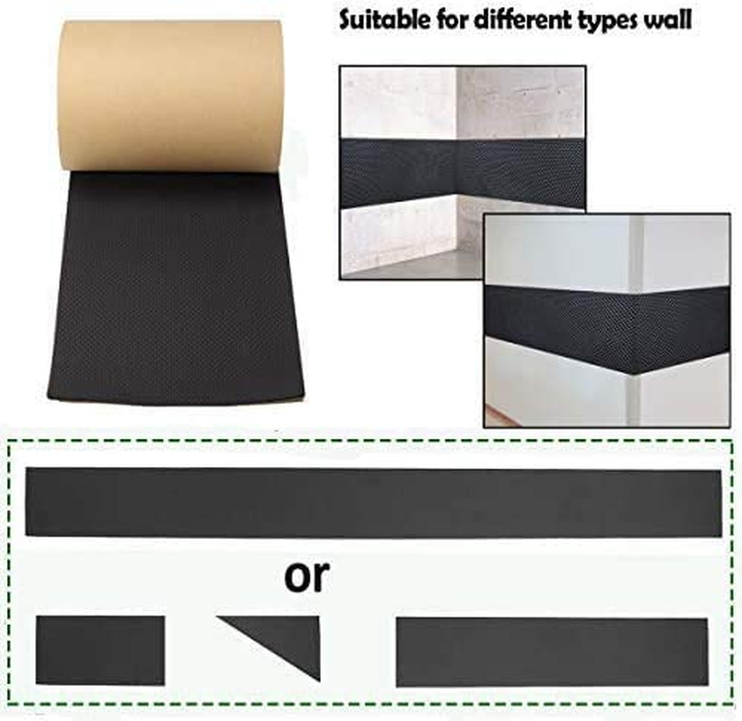 Car Door Protector Bump Body Guard 79 Length 8 Width Sectional Foam Sticking Garage Wall Parking Protector Collision Avoidance Waterproof Foam Protector Wall Corner Protecting Your Car Doors image number 4