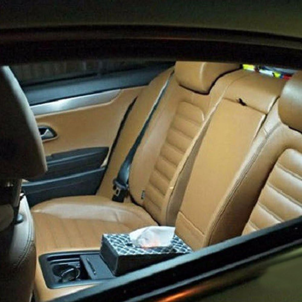 Polarlander 10Pcs 2SMD Canbus 36Mm 5050 LED C5W Led Dome Lights License Plate Lights Sourcing Reading Bulbs Roof Lamp image number 1