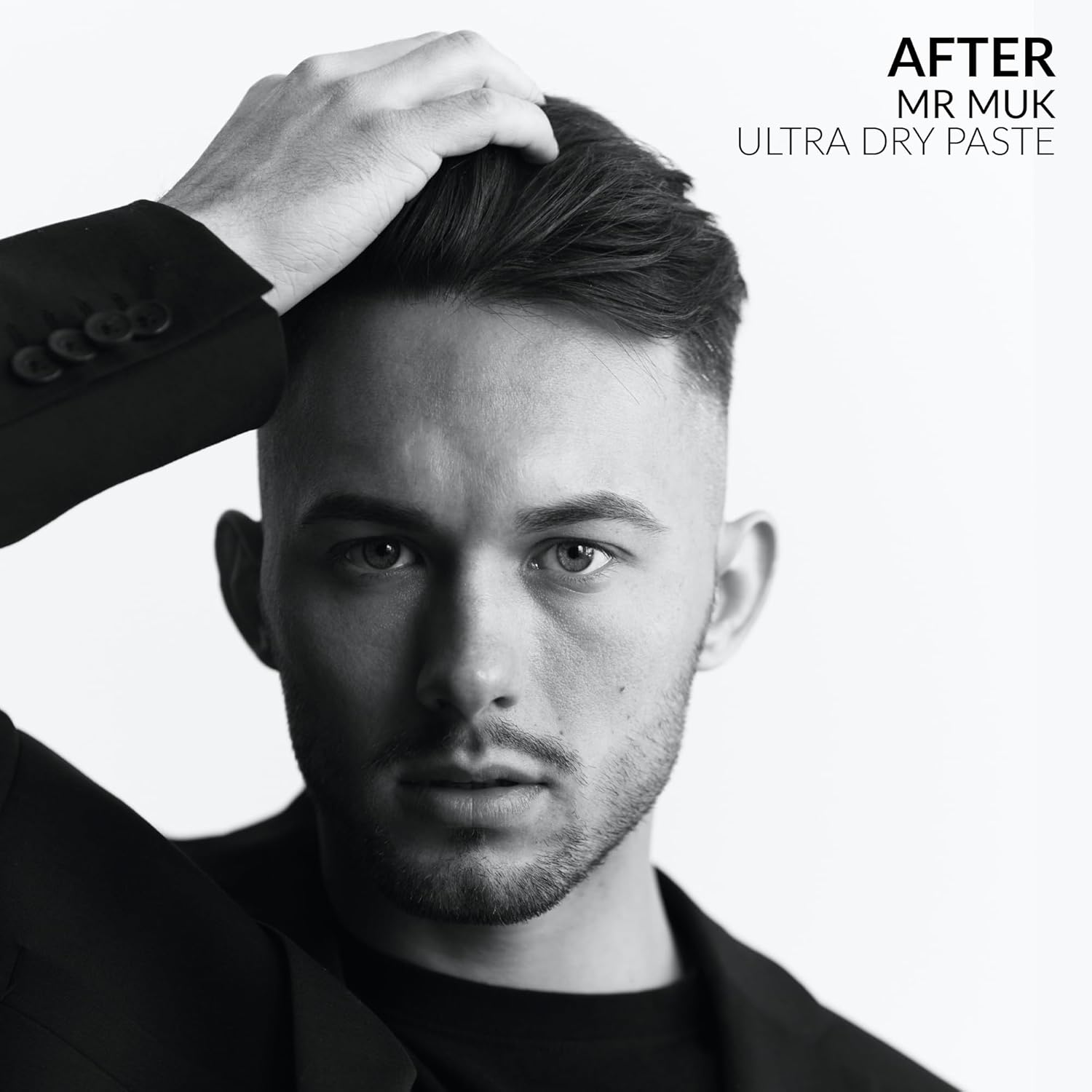 Mr Muk Ultra Dry Paste Duo Pack &ndash; 1 X 100G Full Size + 1 X 50G Travel Strong Hold Hair Styling Paste &ndash; Ultra Matte Finish, Volumising Texture, Water Soluble, Non-Greasy Styling for Men image number 4