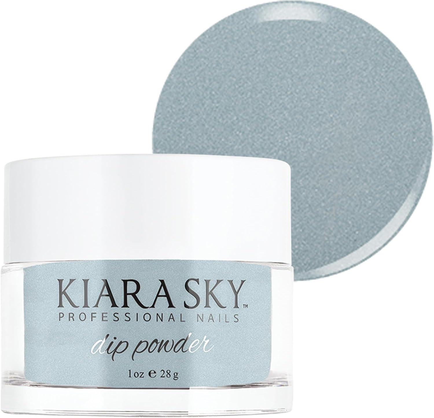 Kiara Sky Dip Powder, D621 Someone like Blue, 28 G