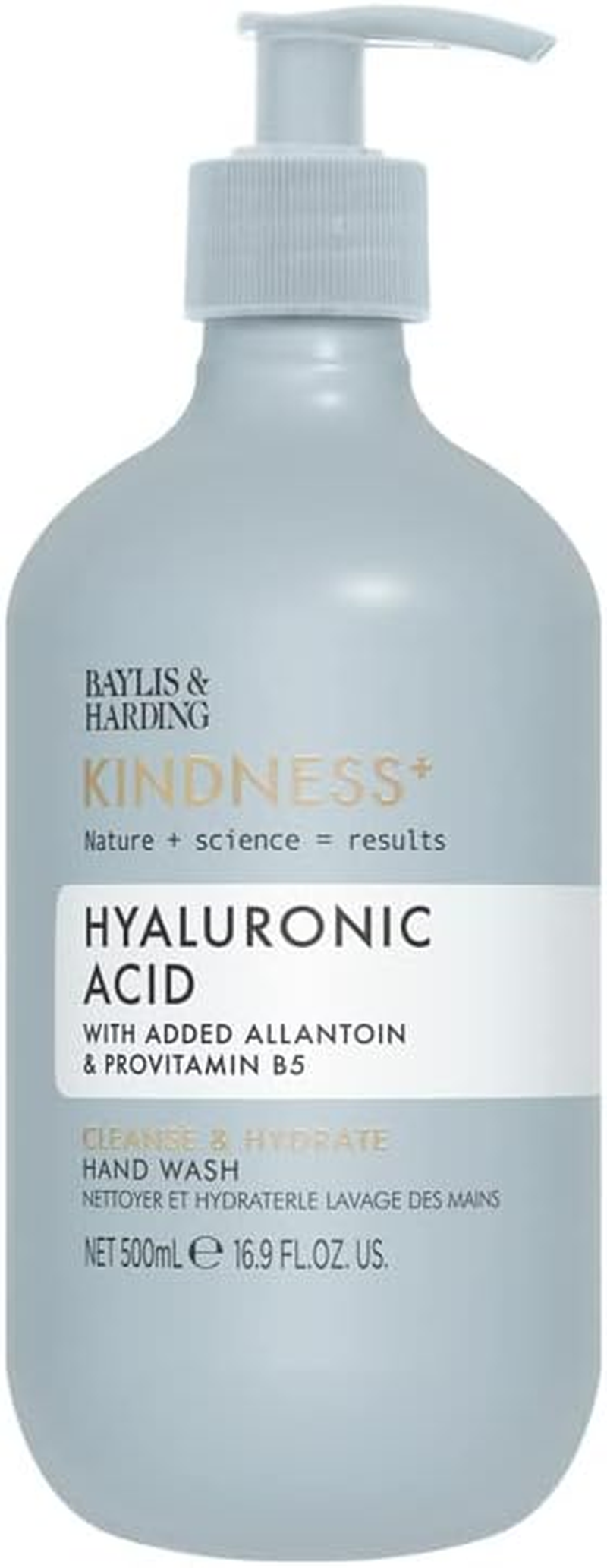 Baylis & Harding Kindness + Plant Hyaluronic Acid, Pear & Orange Blossom Fragrance, 500 Ml Cleanse & Hydrate Hand Wash (Pack of 3) - Vegan Friendly image number 5