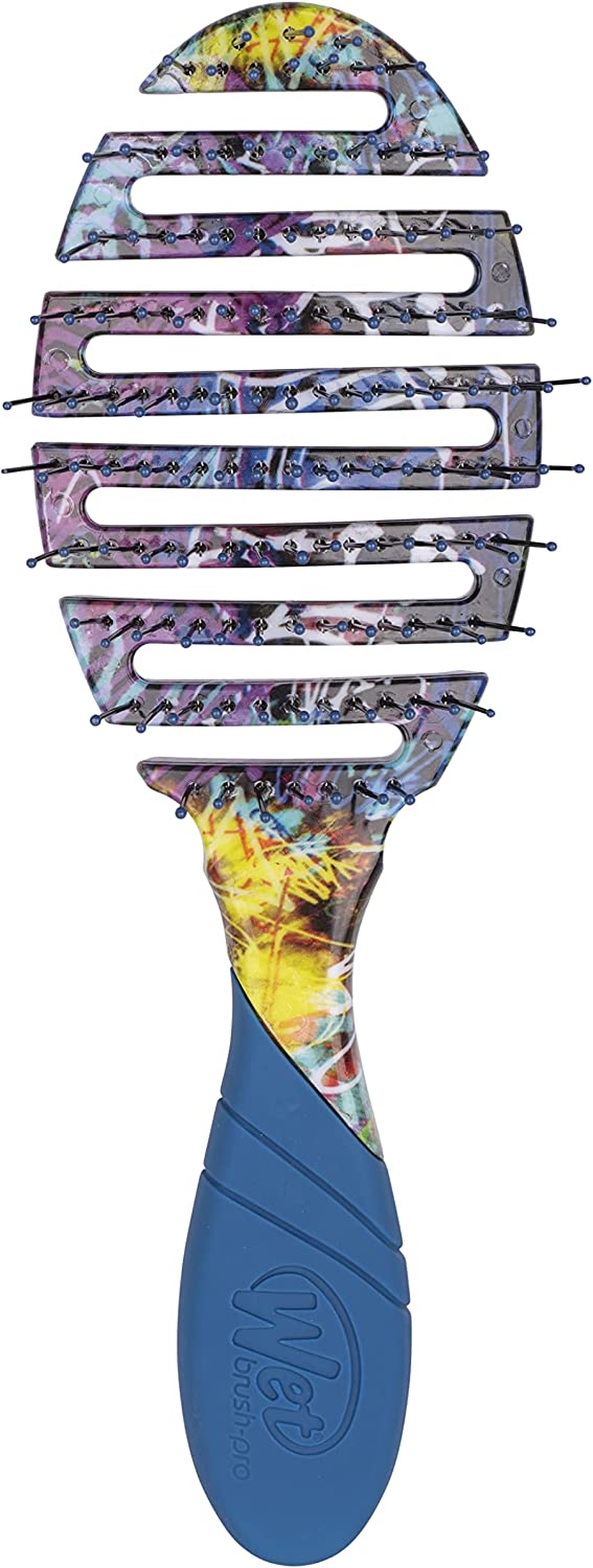 Wetbrush Pro Flex Dry Street Art Hair Brush, Blue image number 3