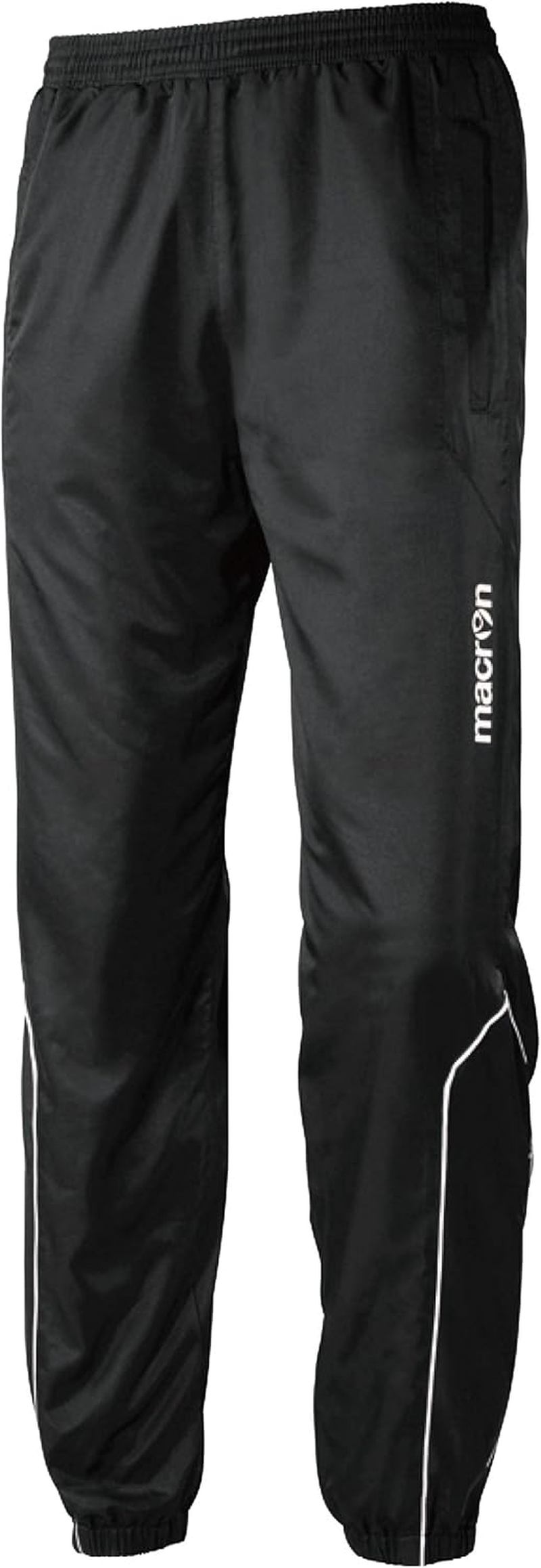 Macron 8212 Men'S Fitness Long Pants, BLK/WHT, M
