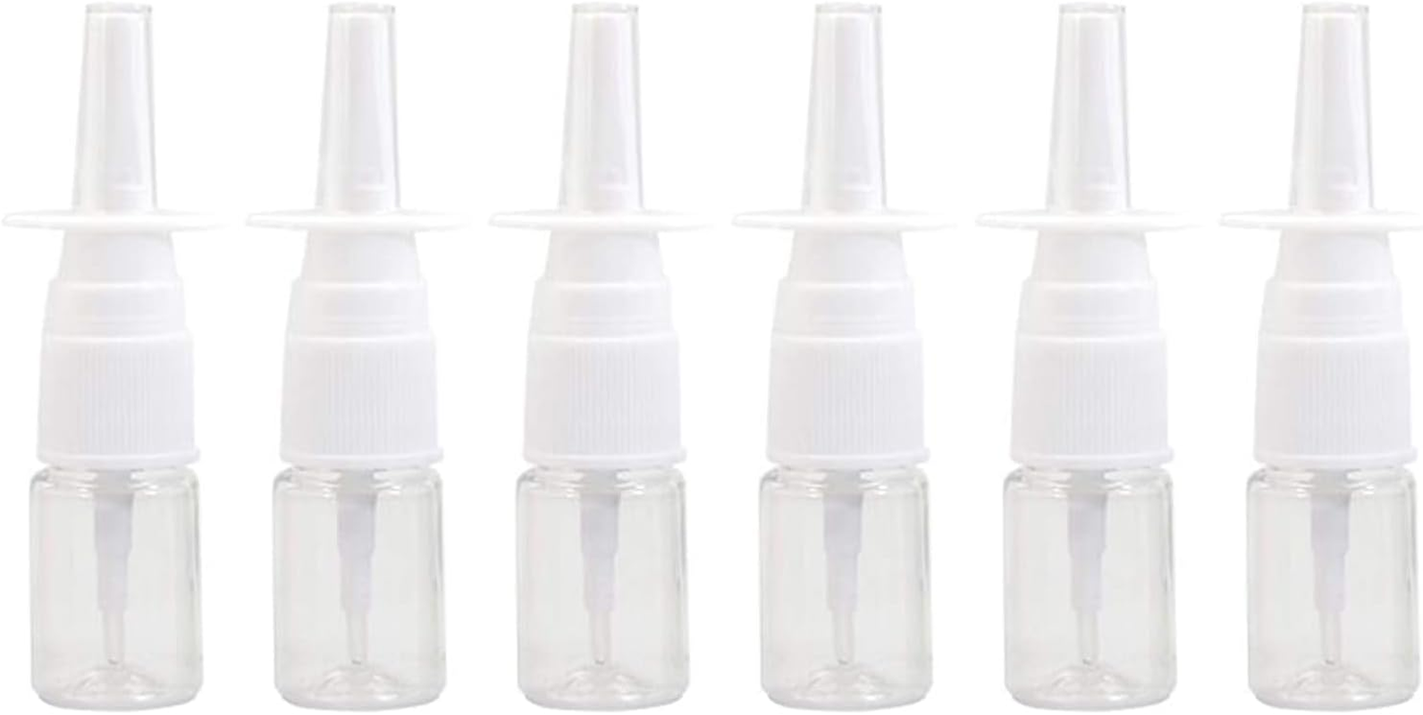 12Pcs Mini Plastic Nasal Spray Bottles - 5Ml Fine Mist Sprayers Atomizers Cosmetic Perfume Makeup Water Storage Holder Container Portable Empty Refillable(Blue)