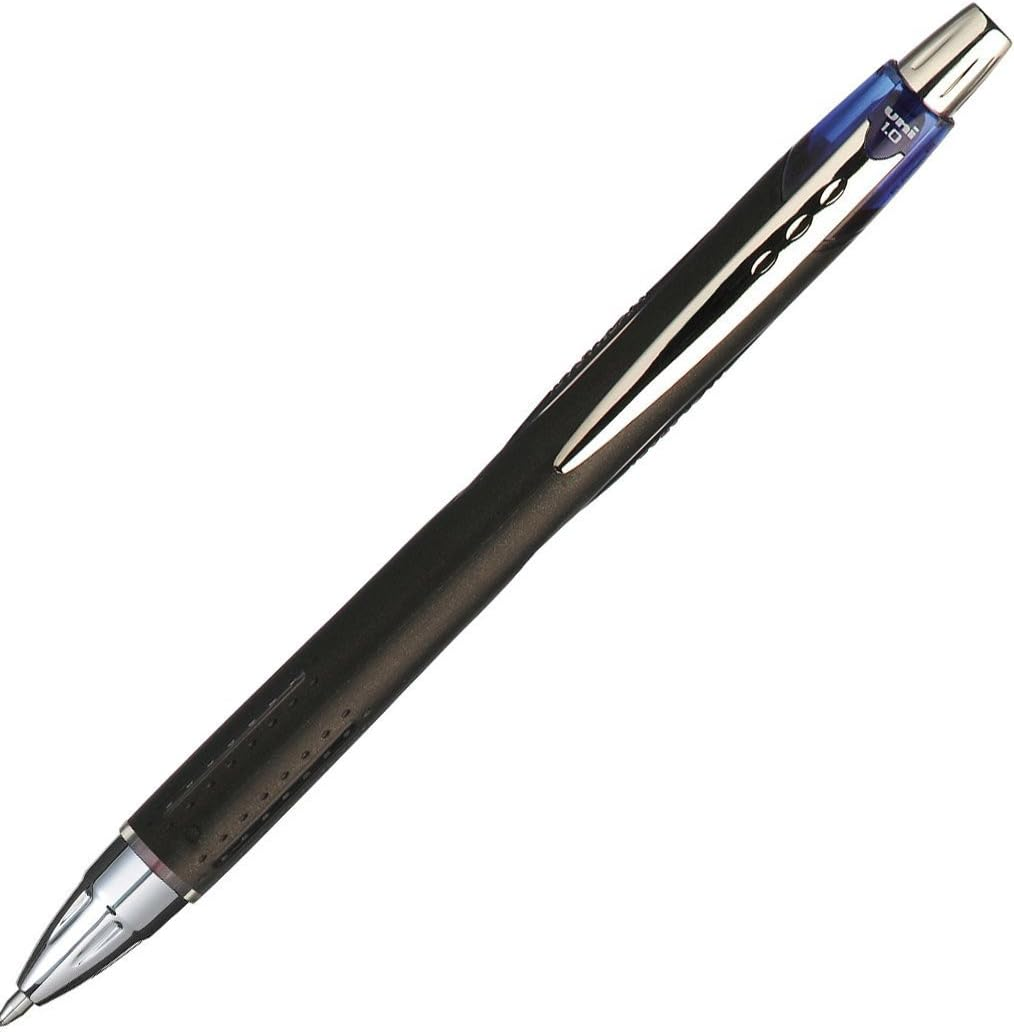 Uni-Ball Jetstream Retractable SXN-210 Rollerball Pen - Blue, Pack of 3 - 1 Count (Pack Of 12)